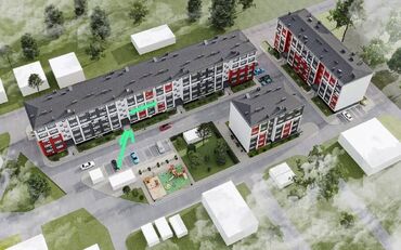 Продажа квартир: 3 комнаты, 87 м², 3 этаж, ПСО (под самоотделку)