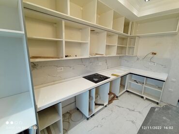 Sifarişlə mətbəx mebeli: Mərmər Suni tokme mərmər, Her cur Mərmərlerin sifarish qebulu — 11