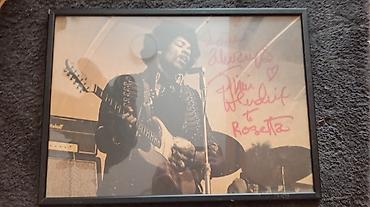 Ostali predmeti za umetnost i kolekcionarstvo: Hendrix Poster Vintage print (facsimile) — 16