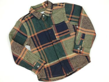 koszulki z wilkiem 3d: Shirt 7 years, condition - Perfect, pattern - Cell, color - Green