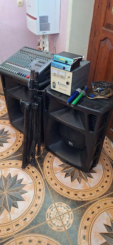 nərd taxta satışı: Hazır komplekt aparat 1)OriginalAmerika Electro voice Sx 500+ kalonka — 6