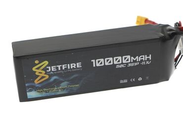 notebook batareyalari: Jetfire 3s 10000 mah lipo batareya