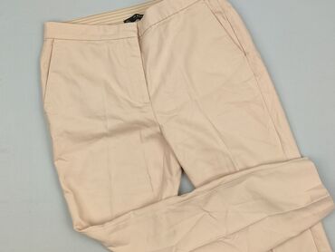 Zara, Material trousers for women, size L (EU 40)