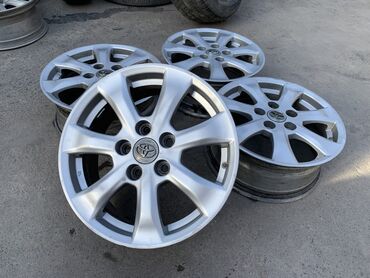 диски р16 5х114.3: Литые Диски R 16 Toyota, Комплект, отверстий - 5, Б/у