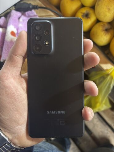 Samsung: Samsung Galaxy A53 5G, 128 GB, rəng - Qara, Barmaq izi, İki sim kartlı, Face ID — 3