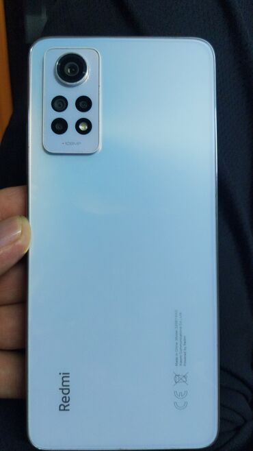 чехол redmi note 8 pro: Redmi, Redmi Note 12 Pro+ 5G, Б/у, 256 ГБ, цвет - Белый, 2 SIM