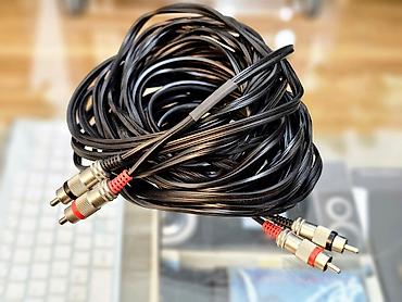 Aksesoari za TV i video: Interconnect RCA Činč Kabl 10 metara RCA audio kabl – 2x RCA na 2x RCA — 5