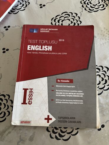 Testlər: İngilis dili Testlər 11-ci sinif, DİM, 1-ci hissə, 2019 il lalafo.az -da Testlər: İngilis dili Testlər 11-ci sinif, DİM, 1-ci hissə, 2019 il