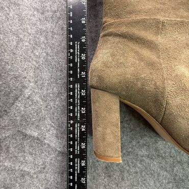 Çəkmələr: Uzunboğaz, Zara, Ölçü: 37, rəng - Qəhvəyi, İşlənmiş — 5