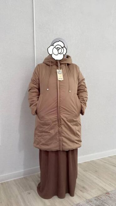 uniqlo куртка женская зимняя: Пуховик, По колено, Двусторонняя модель, XL, 2XL, 3XL