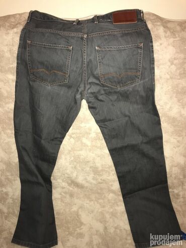 Farmerke: Original Hugo Boss Orange farmerice 33 100% cotton Siva boja — 7