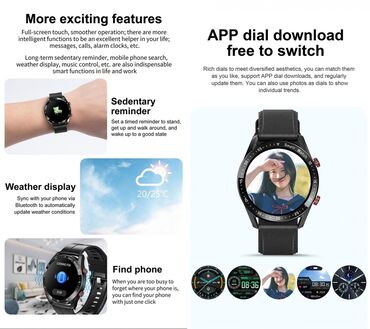 Ručni satovi: Smart watch, Unisex — 17