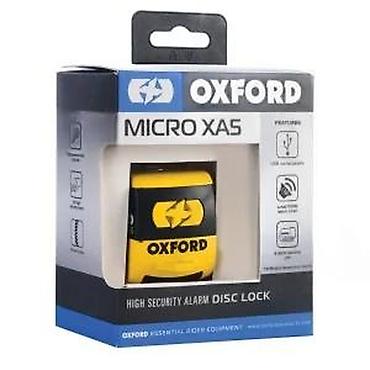 Uređaji protiv krađe: OXFORD Micro XA5 – alarmni disk brava za motocikle/skutere - — 3