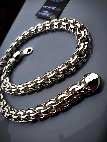 Серебряные цепочки: Цепочка, Проба 960, Мужские, Новый at lalafo.kg — 26 Серебряные цепочки: Цепочка, Проба 960, Мужские, Новый — 26