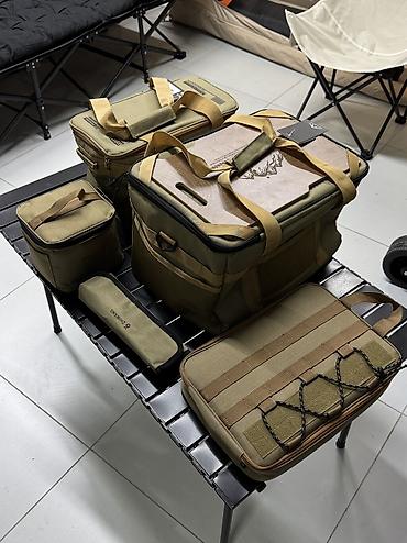 Другие товары для пикника: Набор для кемпинга и пикника в переносных органайзерах (5 комплектов) — 3