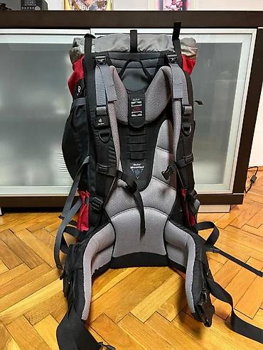 Sportske torbe i rančevi: Planinarski ranac Deuter Aircontact (AS 40) – crveno‑siva kombinacija — 6