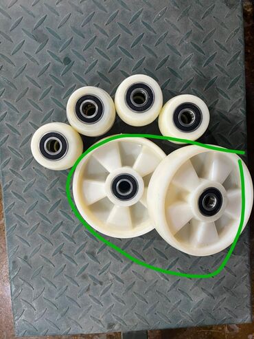 Рохли: Рохля - 3 тонн ( с документами) размер 55 см и 68.5 см колеса — 7