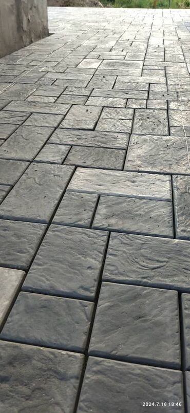 Тротуарная плитка: Тротуарная плитка, Другая модель, Под камень, Для двора, Новый — 17