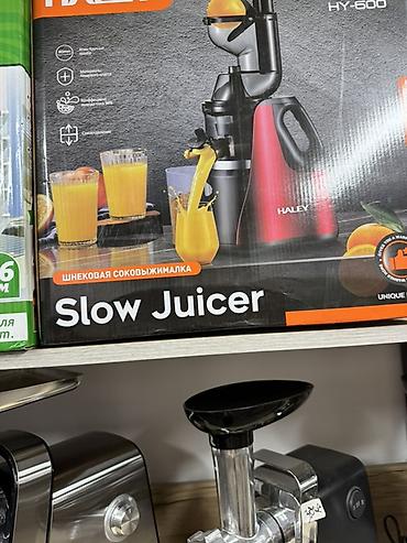 Шнековая соковыжималка HALEY HY-600 (Slow Juicer) - Тип: шнековая