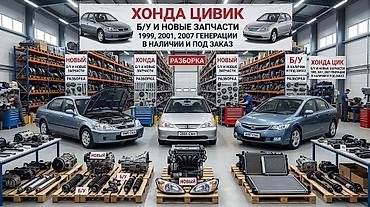 Запчасти для Honda Civic — новые и б/у, в наличии и под заказ