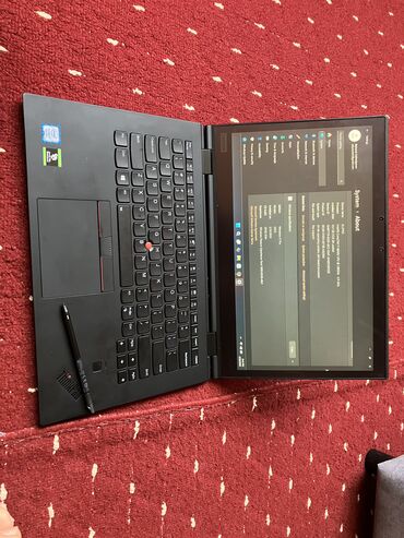 литий титанат: Ультрабук, Lenovo, 16 ГБ ОЭТ, Intel Core i7, 14 ", Колдонулган, Оюндар үчүн, эс тутум NVMe SSD