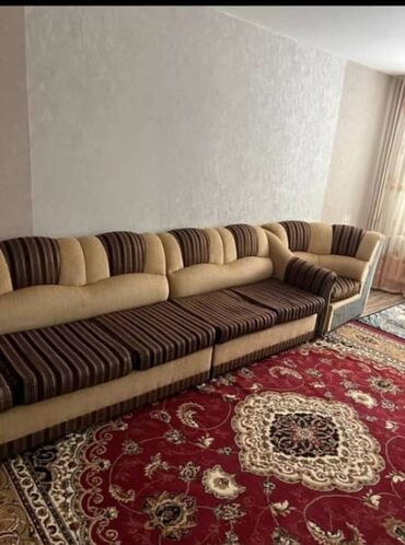 квартиры в районе пишпек: 2 бөлмө, 43 кв. м, 104-серия, 1 кабат
