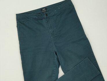 legginsy woskowane: F&F, Spodnie materiałowe damskie, rozmiar L