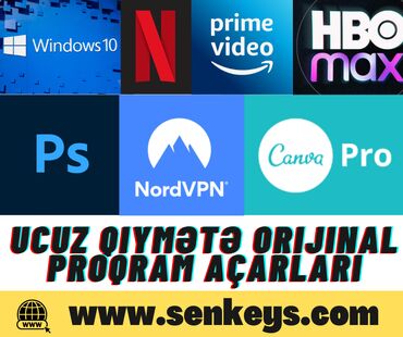 lnkload com 2 v Azərbaycan | PS2 & PS1 (Sony PlayStation 2 & 1): Windows, Netflix, Amazon Prime, Canva Pro, HBO Max və aşağı qiymətə