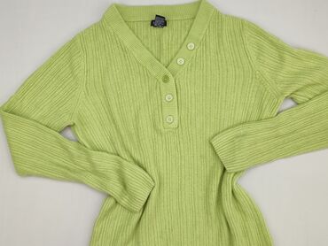 bluzki w serek eleganckie: Women`s sweater, L (EU 40)