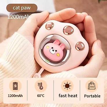 Paw hand warmer, prenosivi USB punjivi električni grejač za ruke u