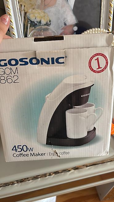 qehve: Qəhvəbişirən Gorenje, Damcılı, Yeni, Ünvandan götürmə — 2