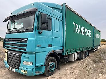 Тягач, DAF, 2009 г., Тентованный