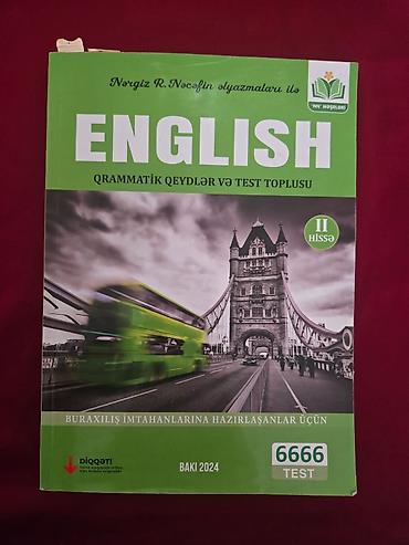 6666 pdf: Məhsul: “English – Qrammatik Qeydlər və Test Toplusu (II hissə)” — 1