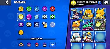 Другие игры и приставки: Salam. Tam aktiv şəkildə oynanılmış, içi dolu Brawl Stars hesabımı — 6