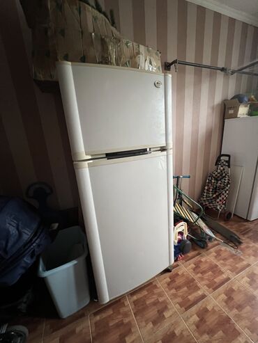 холодильник морозилка: Холодильник LG, Б/у, Двухкамерный