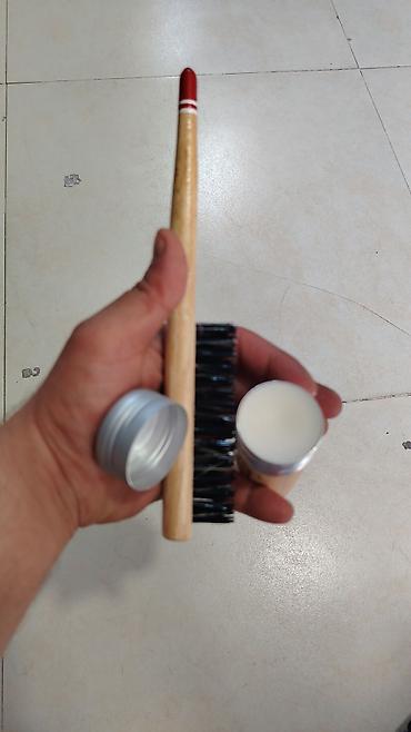 aksesuarlar: Saç üçün mum stik və fırça dəsti. Dəstə 75 qramlıq “IKT Wax Stick” — 2