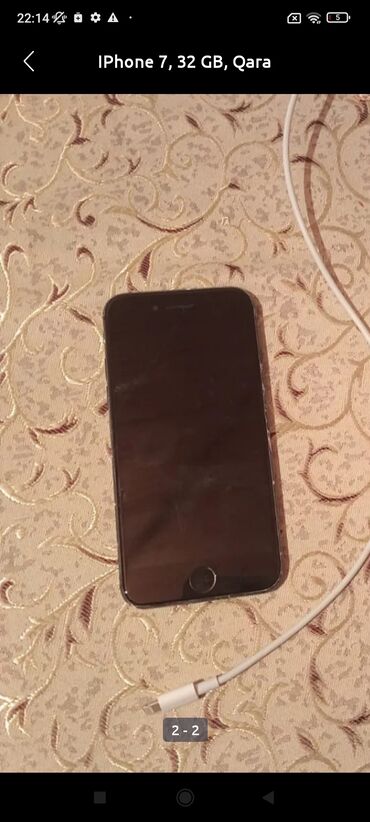 ayfon 7 ekran: IPhone 7, 32 ГБ, Черный, Отпечаток пальца, Face ID
