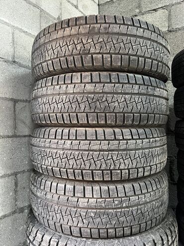 хундай сальярис: Шины 225 / 65 / R 17, Зима, Б/у, Комплект, Япония, Pirelli