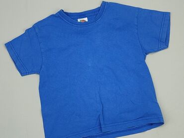 koszulka niebieska: Koszulka, 3-4 lat, 98-104 cm, stan - Dobry