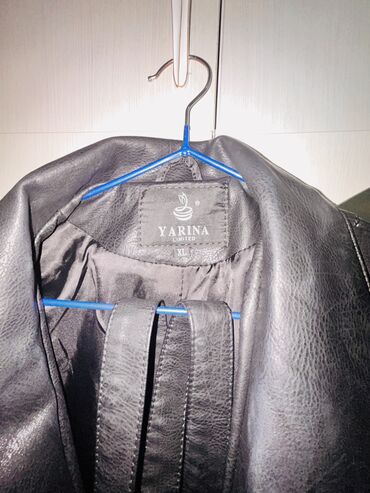 пиджак кожанный: Вечернее платье, Коктейльное, Короткая модель, С рукавами, S (EU 36), M (EU 38), L (EU 40)