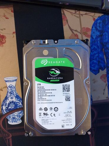 Жесткие диски, переносные винчестеры: Накопитель, Новый, Seagate, HDD, 2 ТБ, 3.5", Для ПК