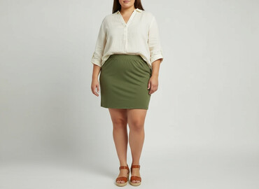 spódnice plus size allegro: Papaya, Women`s skirt, size 3XL at lalafo.pl spódnice plus size allegro: Papaya, Women`s skirt, size 3XL