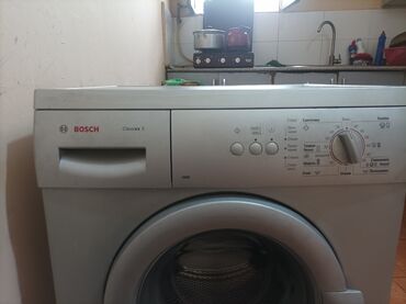 Tikiş maşınları: Paltaryuyan maşın Bosch, 6 kq, Avtomat, Qurutmasız, Kredit yoxdur