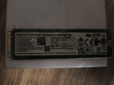 xr ikinci el: Daxili SSD disk HP, 120 GB, M.2, İşlənmiş