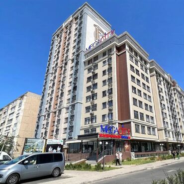 квартира ак орго2: 2 бөлмө, 70 кв. м, Элитка, 18 кабат, Евроремонт