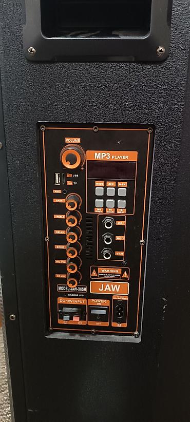 микрофон цена бишкек: Портативная акустическая система JAW (модель JAW-X8SH) с MP3‑плеером и — 1
