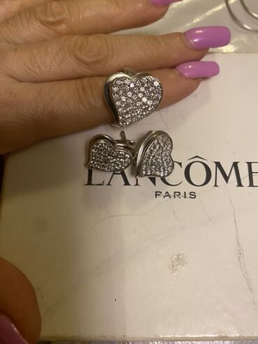 Bijuteriya dəstləri: Qadın aksesuarları dəsti - Üzüklər: Gümüş tonunda bir neçə halqa — 18