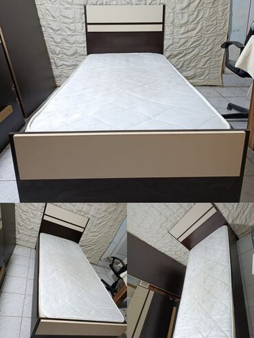 tek kravat işlənmiş: İşlənmiş, Təknəfərlik çarpayı, Matras ilə