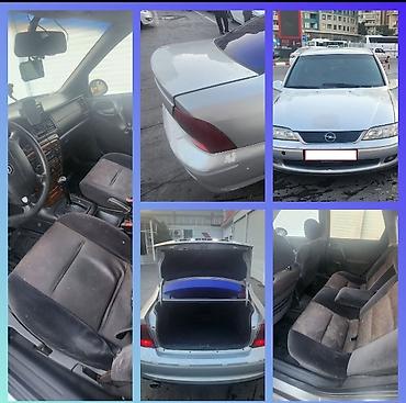 opel təkərləri: Opel Vectra B sedan - Gövdə tipi: sedan, gümüşü rəng - Salon: parça — 3
