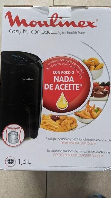 Other Home Appliances: Moulinex easy fry compact air fryer ελάχιστα χρησιμοποιημενο σαν